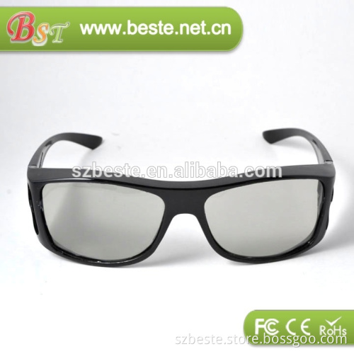 HOT!! plastic 3d TV glasses 3d circular polarized glasses